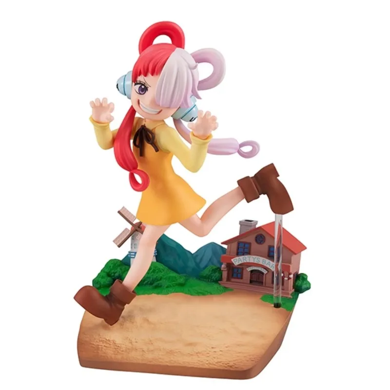 Originale Originale Megahouse Gem Uta Run Run Run One Piece 13Cm Autentica Collezione Modello Animazione Personaggio Action Toy