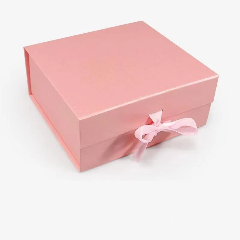20Pcs Lot Pink Red Black Magnetic Gift Boxes, Luxury Paperboard Folding Rigid Packaging... - SKU LFRB1149 - UGI Packaging