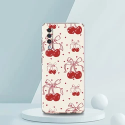 Adorable Cherry Bow Phone Case Cover for Samsung A02S (B7)