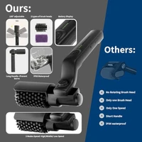 NEW Electric BBQ Grill Brush High Temperature Resistant 180° Adjustable 3 Speeds Mins Grill Cleaner for Outdoor Griddles Smokers 5