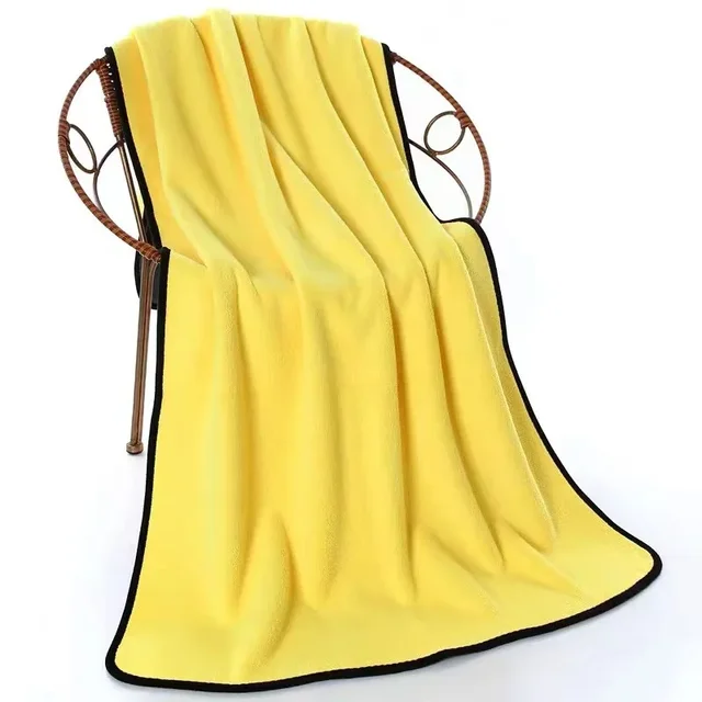 2PCS Quick Drying Dog And Cat Towels Soft Fiber Towels Absorbent Bath Towel Pet Bathrobe Convenient Cleaning Towel Pet Supplies 6