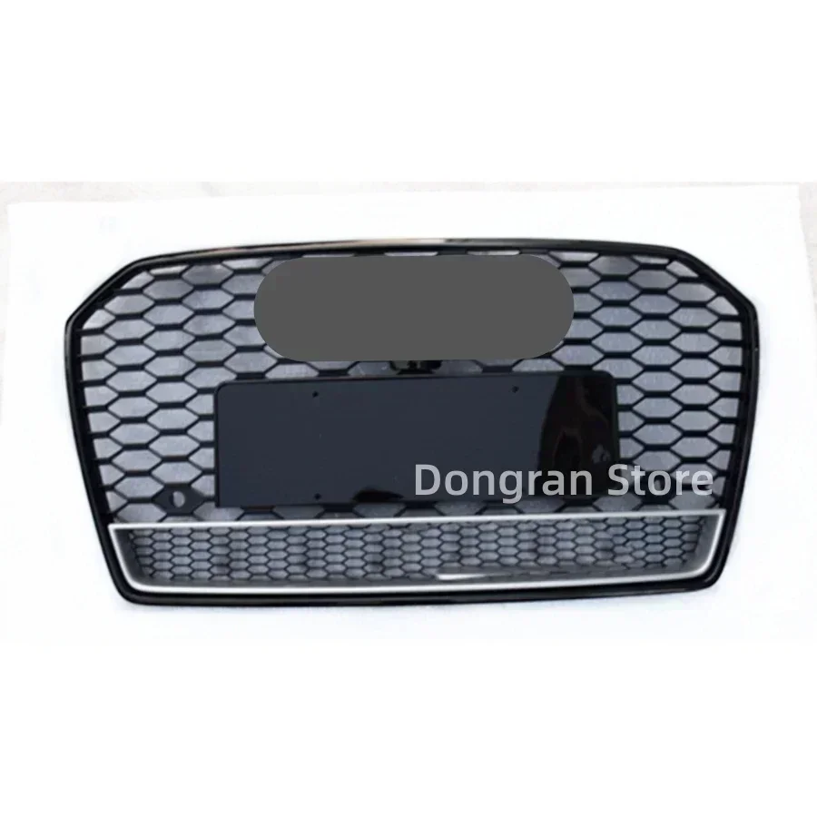 

Решетка переднего бампера автомобиля для Audi RS6 для A6/S6 C7 2016 2017 2018 (установка в стиле RS6) Автомобильные аксессуары инструменты