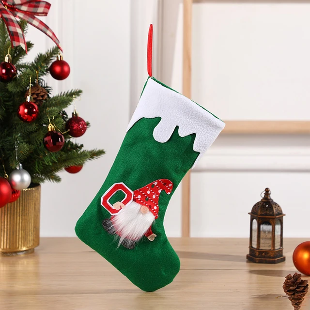 10pcs Christmas Ziplock Gift Bags Socks Boots Shape Santa Claus Snowman  Resindeer Candy Bag New Year Party Xmas Packaging Decor - AliExpress