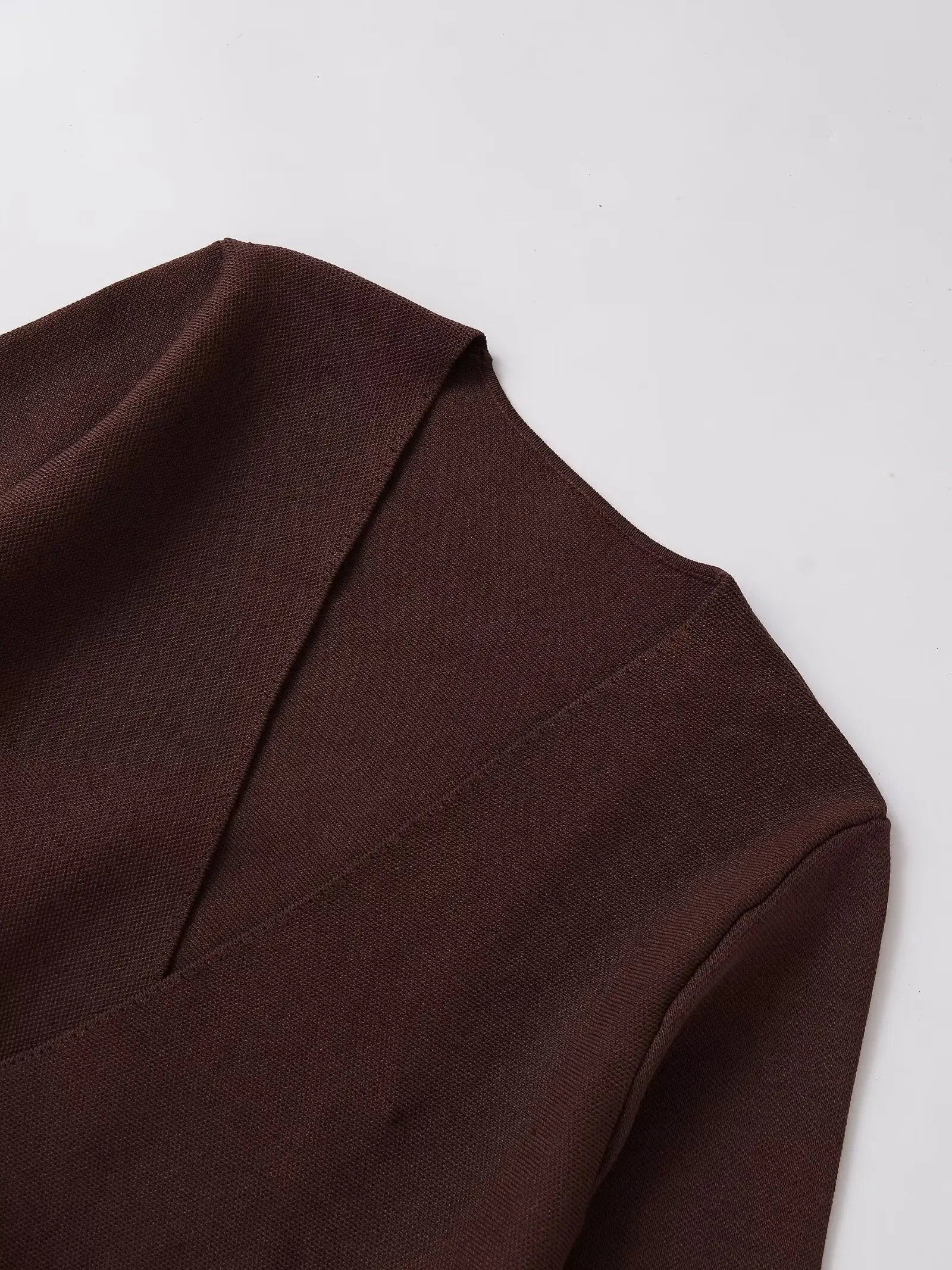 Women's Knitted With Belt Jackets Coat Long Sleeve High Street Lady Short Coats Autumn  Winter Wrinkled Hem Female Cardigan Top