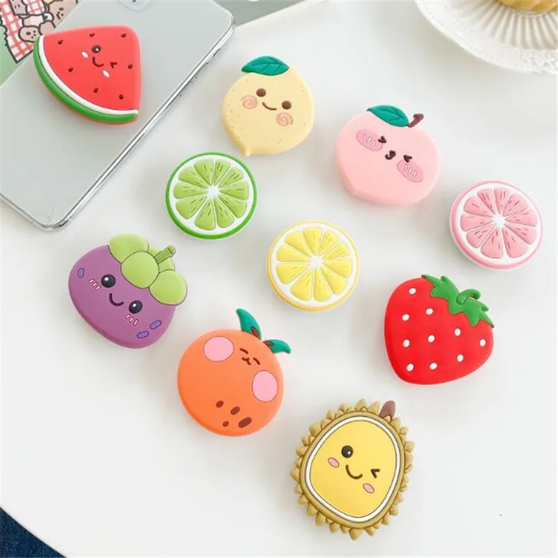 Cute Summer Fruits Orange Supporto Espandibile Supporto Per Telefono Presa Pieghevole Per Smartphone Mobili Supporto Per Telefono Con Staffa Da Tavolo