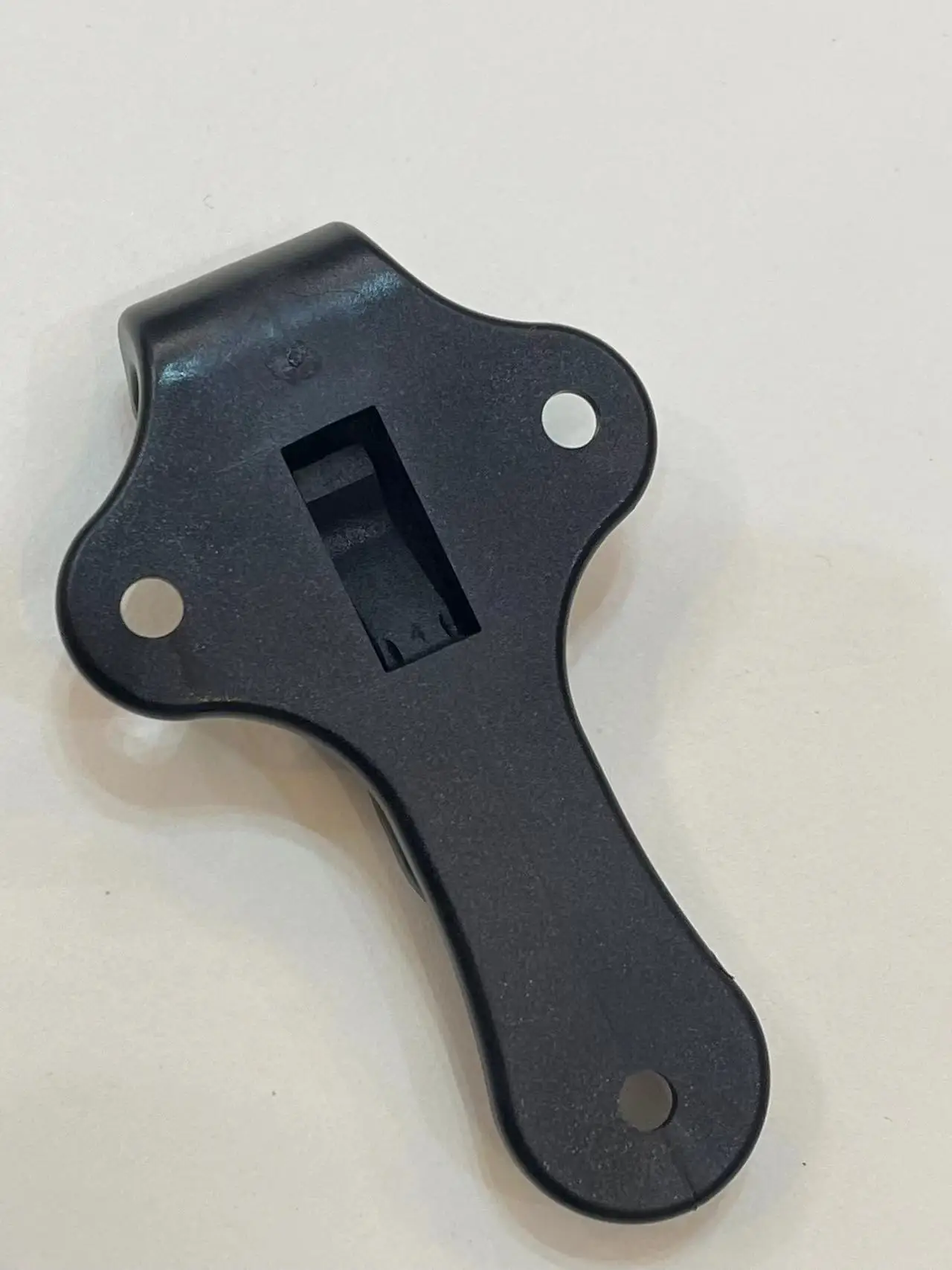 Plastic Buckle Belt Clips Holster 3 hole 85x24mm Universal Upper Pannier Clips Buckles Bicyle Bag Attach Hook