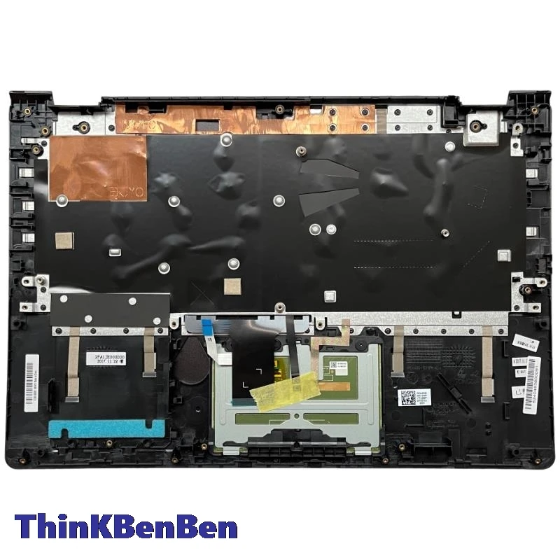 Caixa Superior do Teclado Inglês dos Eua Tampa do Escudo do Palmrest para Lenovo Yoga 510 14isk 14ikb 14ast Flex4 1435 1470 1480 5cb0l66081 - Imagem 4