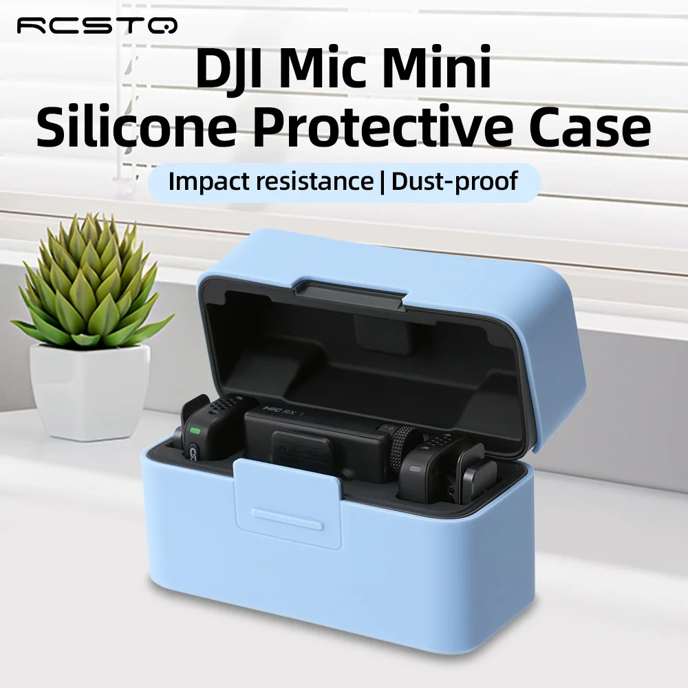 Premium Silicone Protective Case for DJI Mic Mini - Scratch and Dust Resistant, Fully Enclosed Design