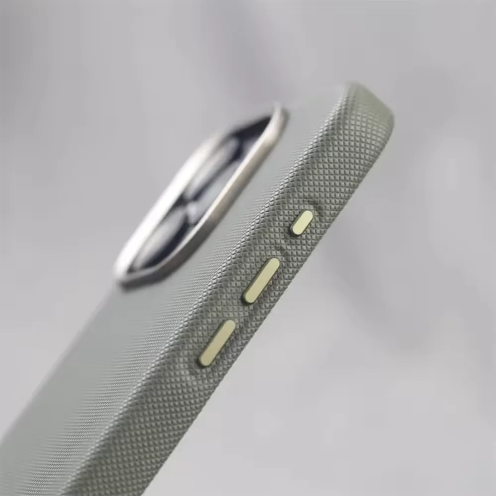 Luxury Diamond Texture PU Leather Magnetic Wireless Charging Shockproof Phone Case