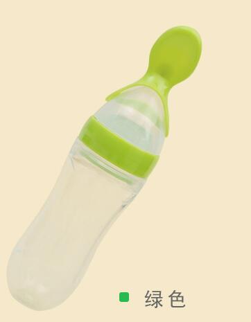 Rice Cereal Squeeze Feeding Spoon Bottle Silicone Kids Care Tools Children's Multi-purpose Spoons Infant Tablewares