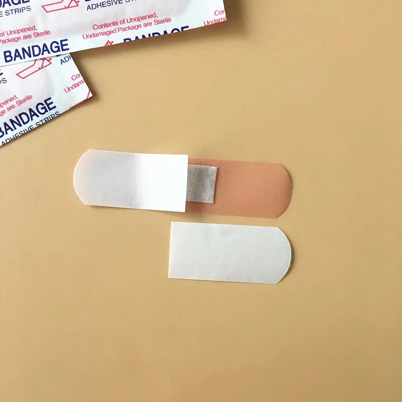 100Pcs Band-Aids Waterproof Breathable Cushion Adhesive Plaster Wound Hemostasis Sticker Band First Aid Bandage Gauze first aid kit wound bandage