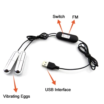 USB Charging Sex Toys Vibrator For Women Massage masturbators Variable Speed Vibrator female sex machine Vaginal Balls 4