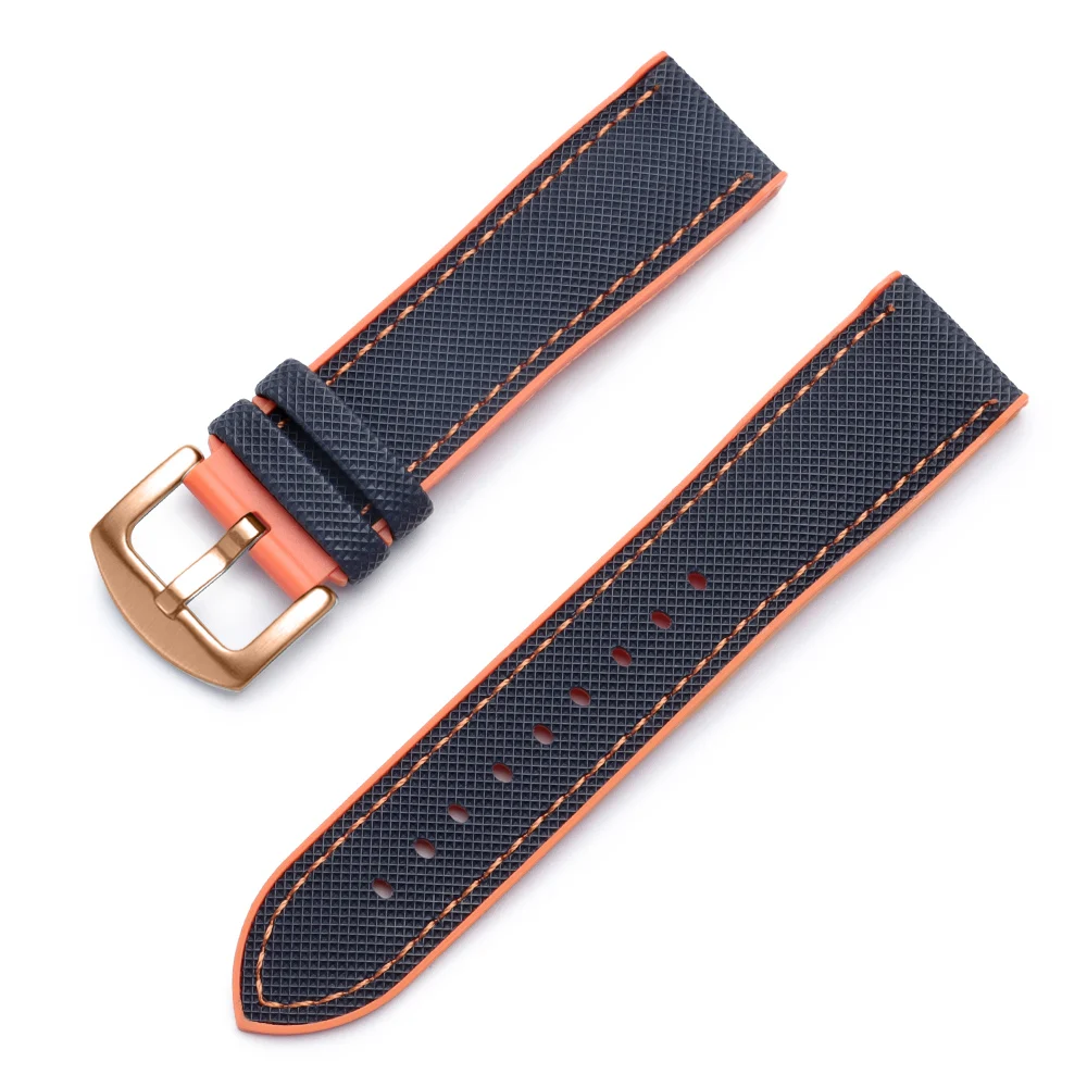 Versatile Canvas Nylon Waterproof Watch Strap - Sport & Business Style