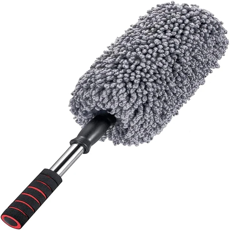 Car Duster Exterior with Extendable Handle Scratch Free Car