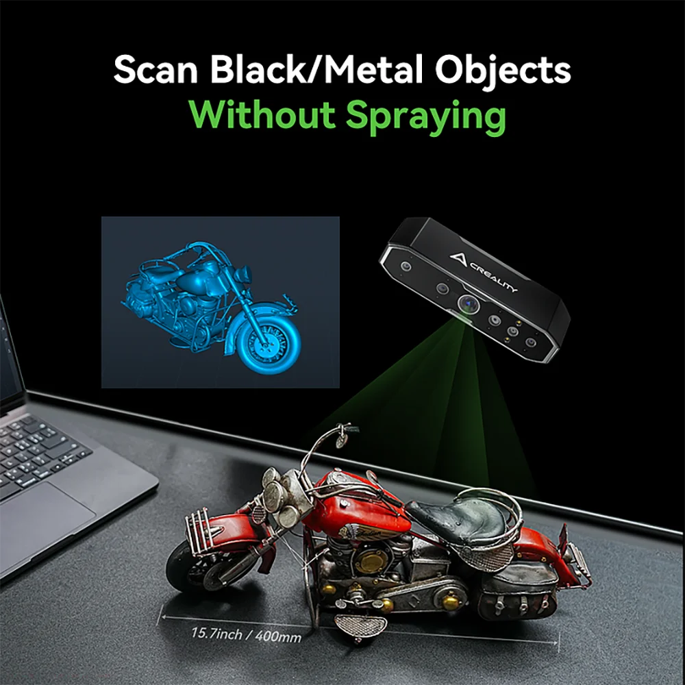 CREALITY CR-Scan Otter 3Dスキャナー Amazon.co.jp: Creality CR-Scan Otter 3Dスキャナー 0.02mm精度