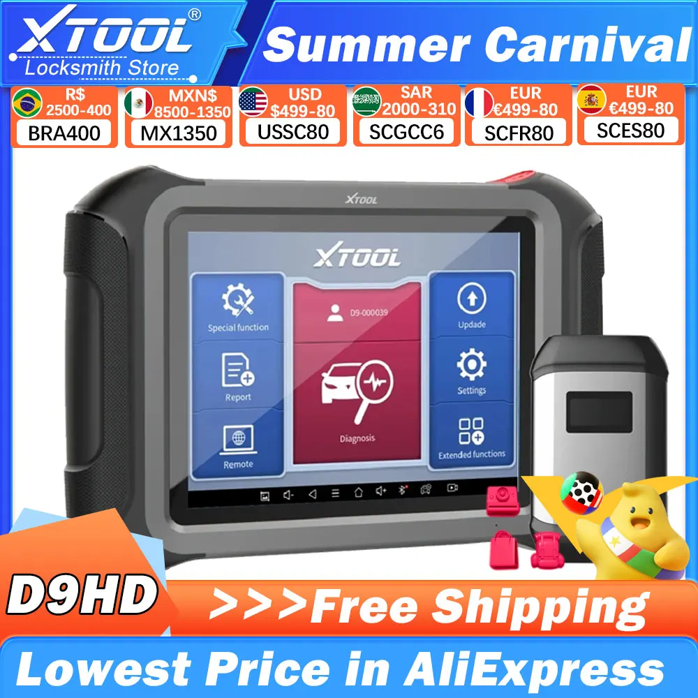 XTOOLD9HDForTruck2412VCarScanerTopologyMappingAutoDiagnostic