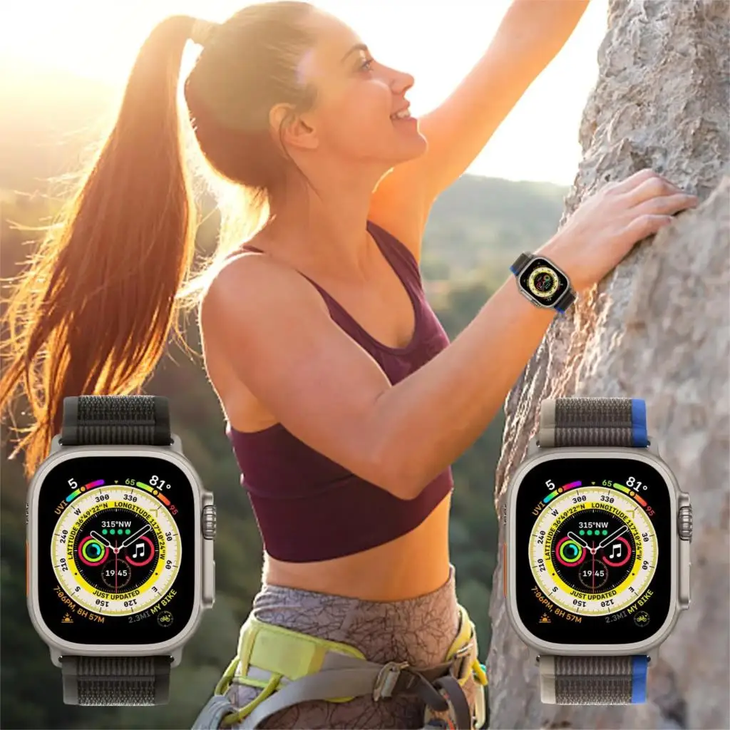 Premium Nylon Trail Strap for Smartwatches - Durable & Stylish Bracelet Band