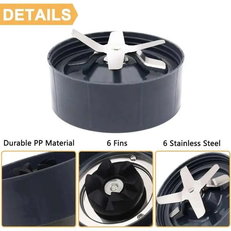 Lama Di Estrazione Adatta Per Frullatore NutriBullet 600W / Pro - Foto 8