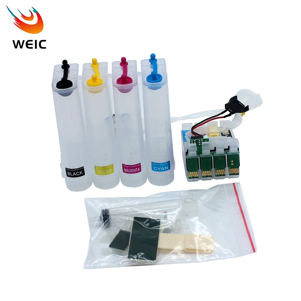 4Color 197 T1971/T1962-T1964 Epson XP 204 211 214 401 411 201 WF-2532 XP211 XP401 XP201 프린터용 ARC 칩이 있는 Ciss 시스템