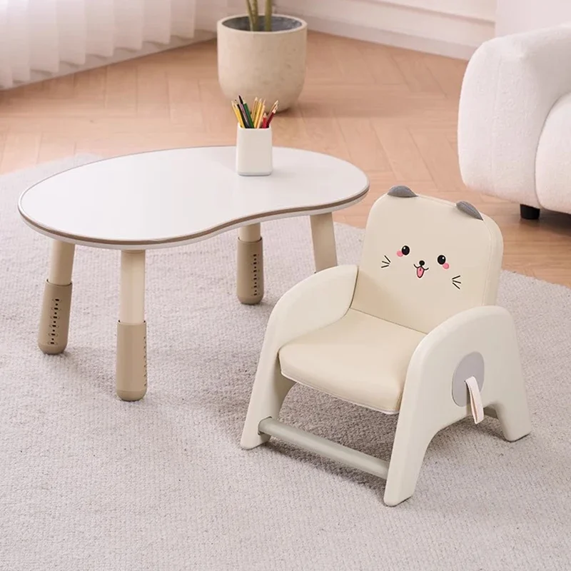 Design Chair Kids Designer Child Safety Baby Eating School Plegables Room Children's Mesa Y Silla Infantil Auxiliary Furniture