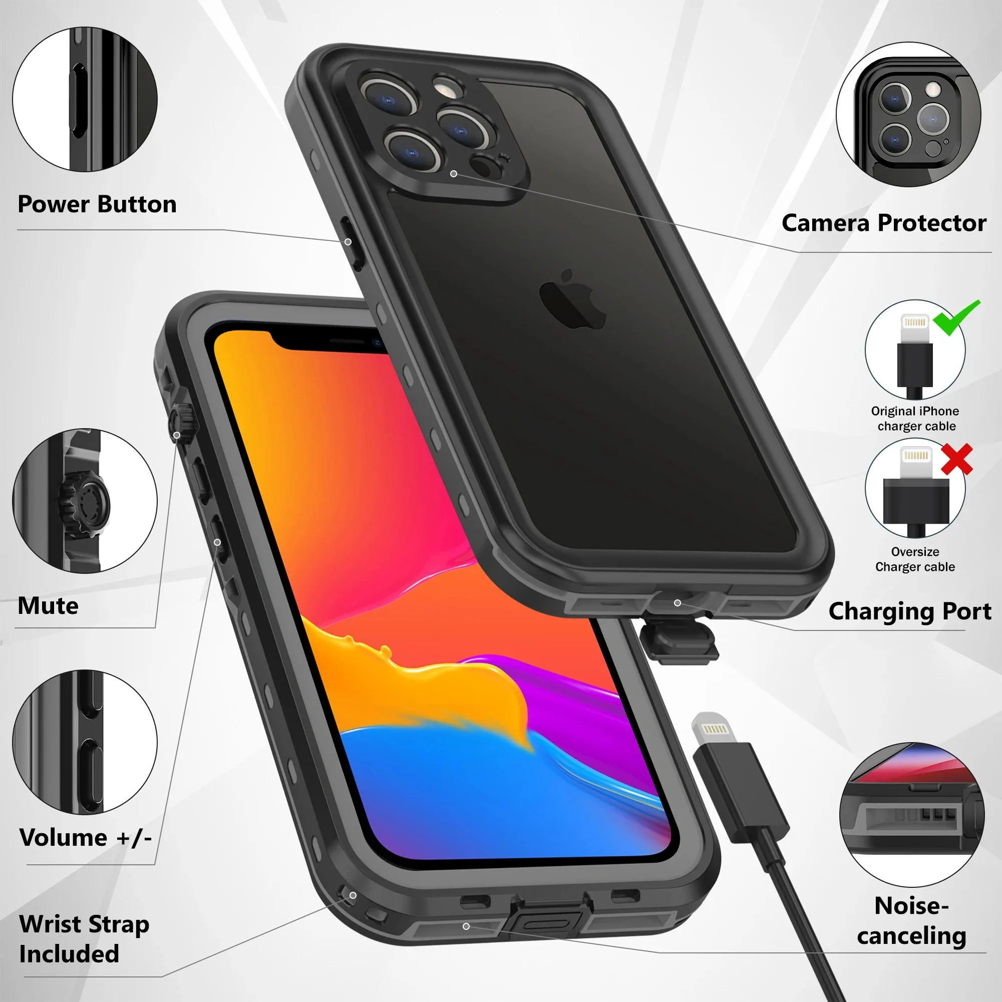 Ultimate IP68 Waterproof Phone Case – Premium Swimming Cover and Protective Coque