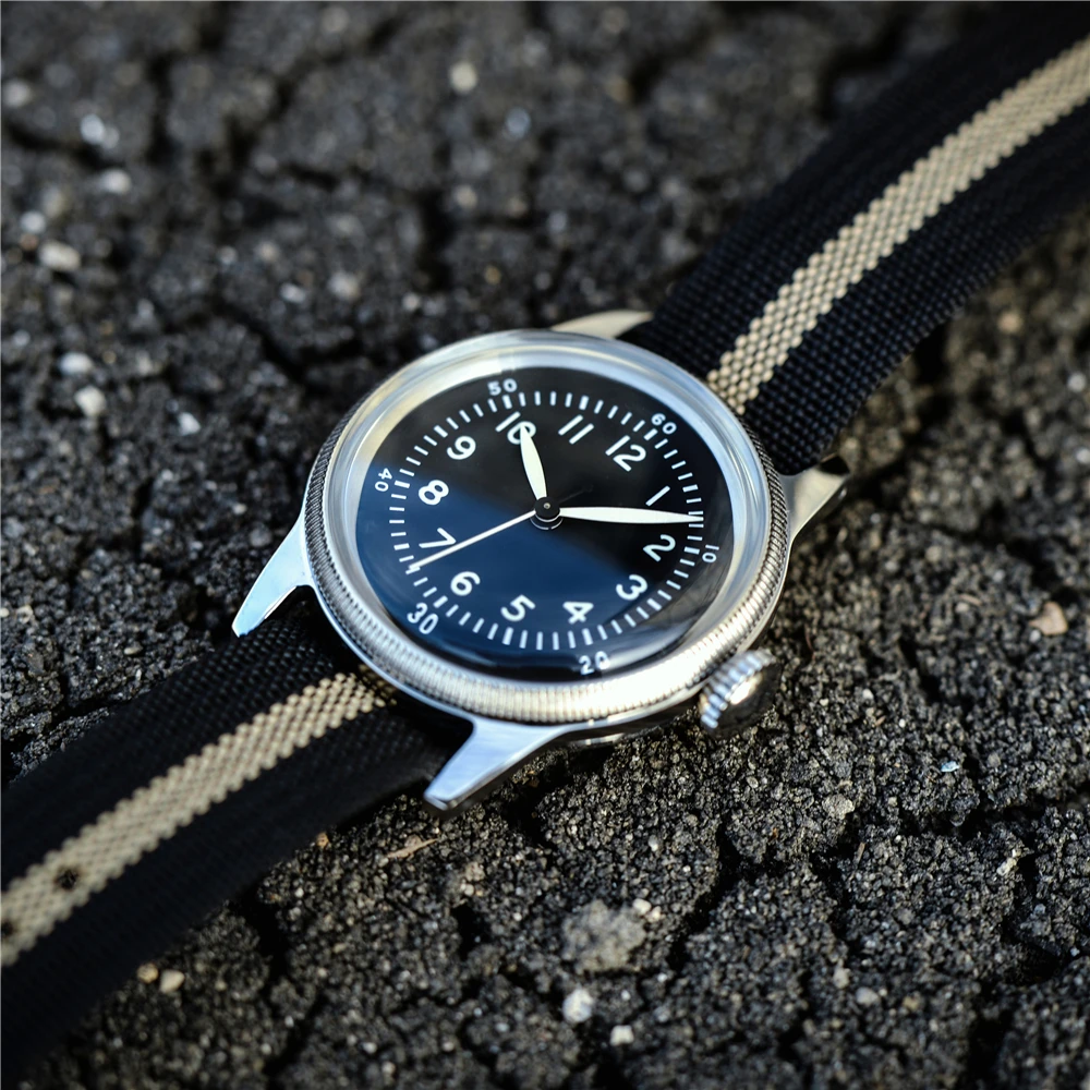 RDUNAE RA07 レトロミリタリーウォッチ 316L ステンレス鋼 K1 ミネラル