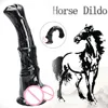 Realistic Silicone Animal Dildo Vaginal G-spot With Suction Cup Anal Plug Hand-free Huge Monster Dildo Female Sex Toys For Women 1