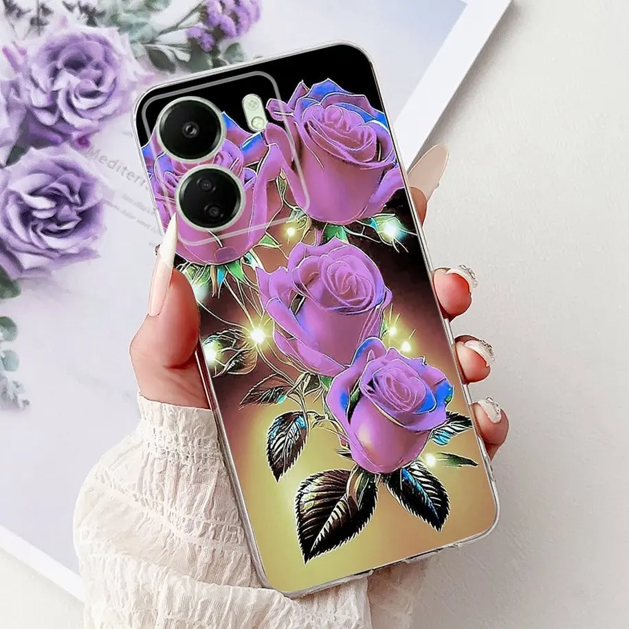 Fashion Butterfly Soft Silicone Phone Back Cover and Bumper