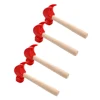 4 Pcs Hammer Wooden Simulation Toy Kids Children Pretend Repair Tools Baby Educational for Early 1