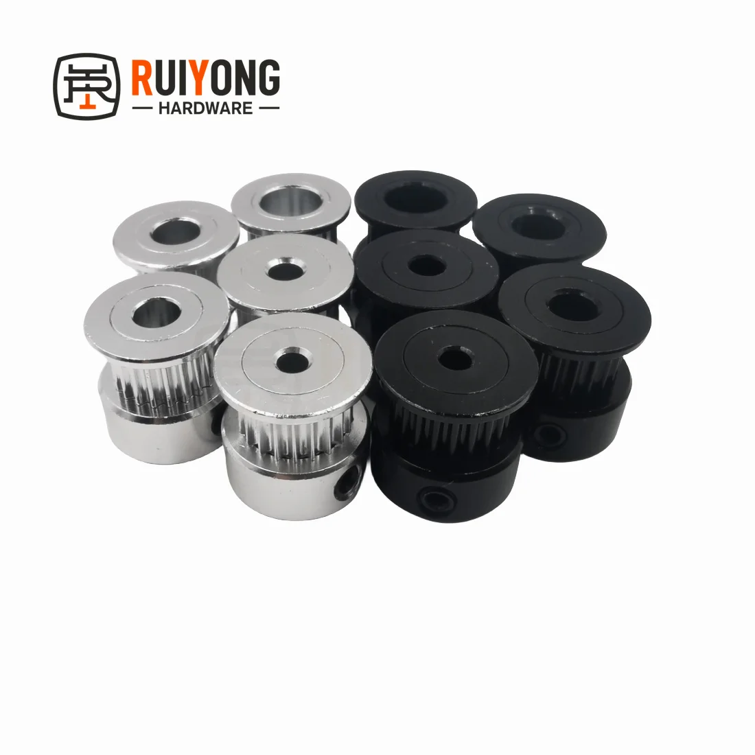Timing Pulley 2GT 20 teeth K-Type Bore 3/3.17/4/5/6/6.35/8mm belt width 6/9/10/15mm 20Teeth 3D printed parts