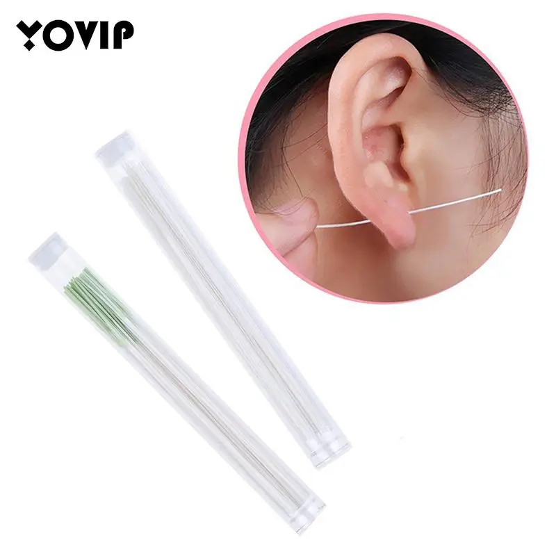 

60Pcs Pierced Ear Cleaning Set Herb Solution Paper Floss Ear Hole Aftercare Tools Kit Disposable Earrings Hole Cleaner 2023