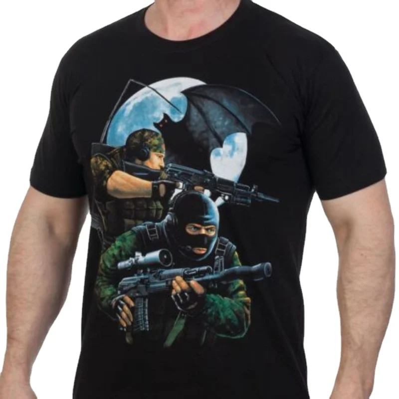 

Russian Spetsnaz GRU Military Intelligence Specia Force T Shirt. Short Sleeve 100% Cotton Casual T-shirts Loose Top Size S-3XL