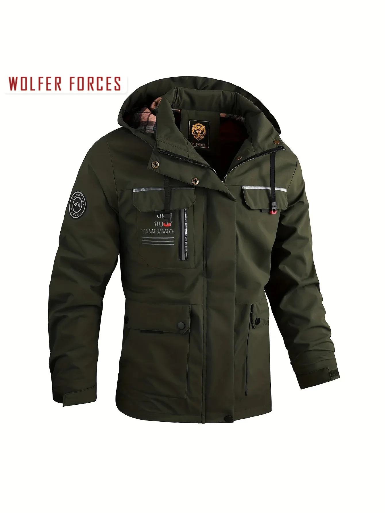 Men's Autumn Clothing Winter Coat Golf Wear Men Jackets Coat Man Hunting Clothes Jacket Man Brand Heating
