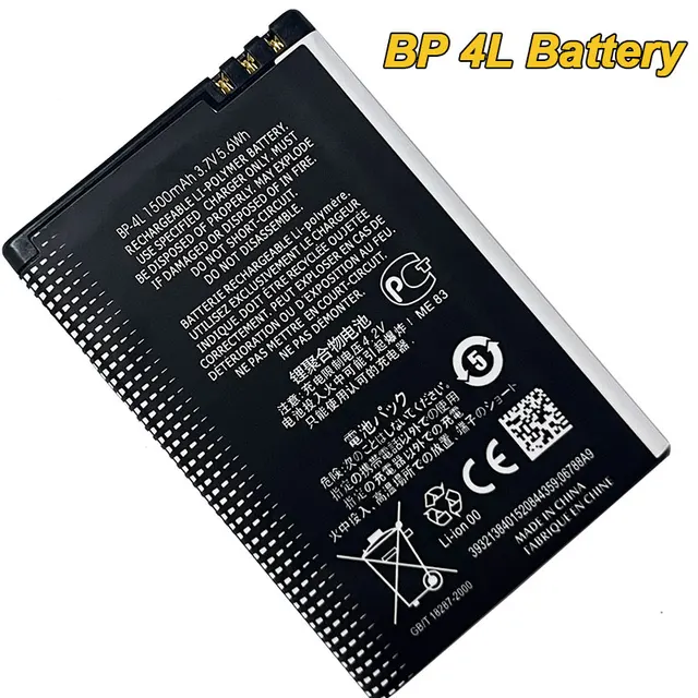 BP 4L Rechargeable Batteies for Nokia BP-4L Battery E63 E71 E72i N97 E6 E52 Mobile Phone Replacement Cell