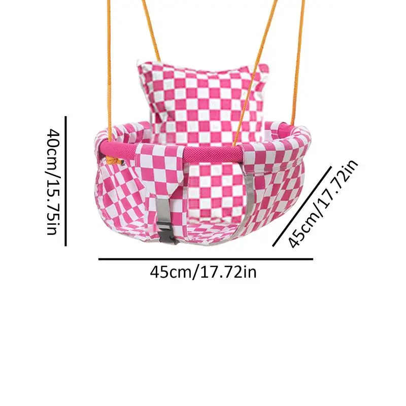 Kids Swings For Outside Funny Playground Swing Toddler Indoor Outdoor Swing Set Backyard Swingset Playground Accessories For 6