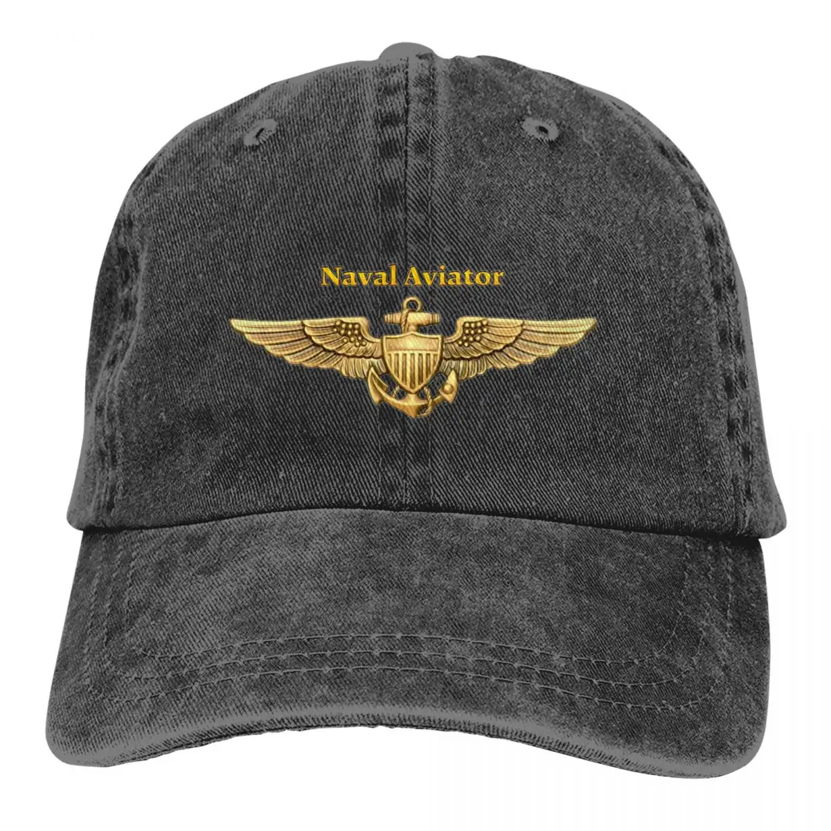 

Fashion Casual Navy Aviator Wings Accessories Men Baseball Cap Air Armed Forces Distressed Cotton Hats Cap Vintage Gift