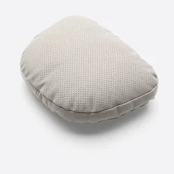 Luxurious S - Level Soft Comfort Car Headrest Cushion with Breathable Neck Support (Beige)