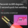 Plastic Welding Gun 70W Bumper Repair Kit With 200Pcs Hot Staple Rapid Heating Welding Machine For Plastic Repair US Plug 3