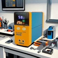 GLITTER 801B battery spot welder 11.6 KW 500A High Power welding Precision Pulse Spot Welder Voltage Measurement Dual Feature 1