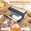 Vacuum Sealer Machine, 95Kpa 350W Powerful Dual Pump and Dual Sealing, Dry and Moist Food Storage, Automatic and Manu 4
