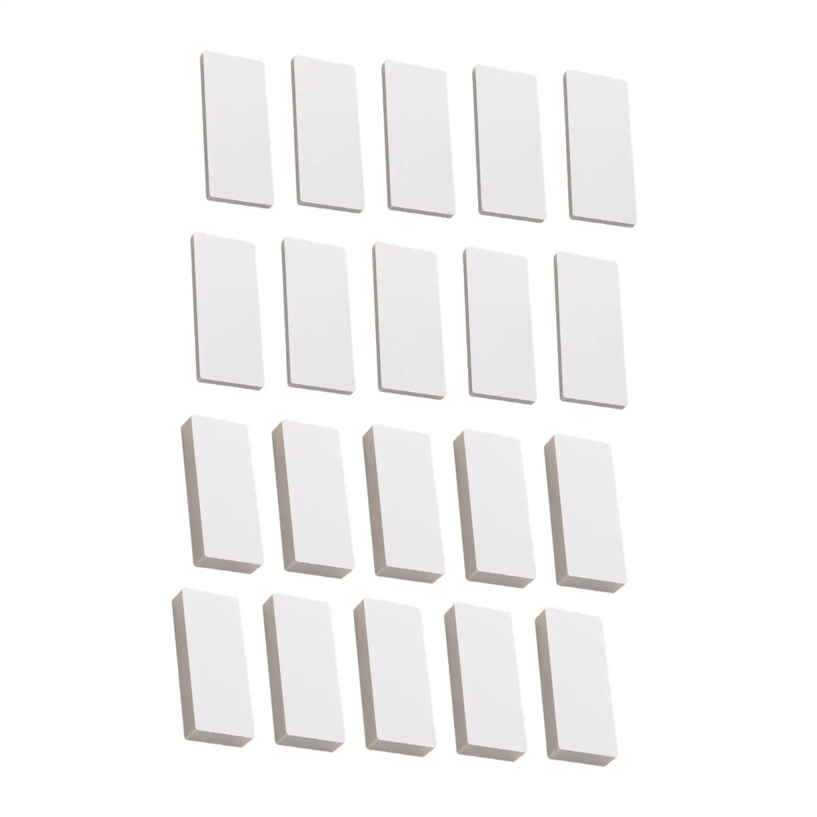 20 Pieces Headboard Stoppers Bed Stoppers Multifunction 10 Thin and 10 Thick Pads Furniture Pads Wall Protector for Bed Frame