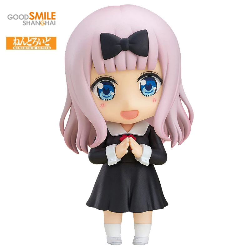 

Фигурка героя аниме «Хорошая Улыбка» Nendoroid Kaguya хочет сказать Fujiwara Chika, Коллекционная модель, игрушки для мальчиков, подарок