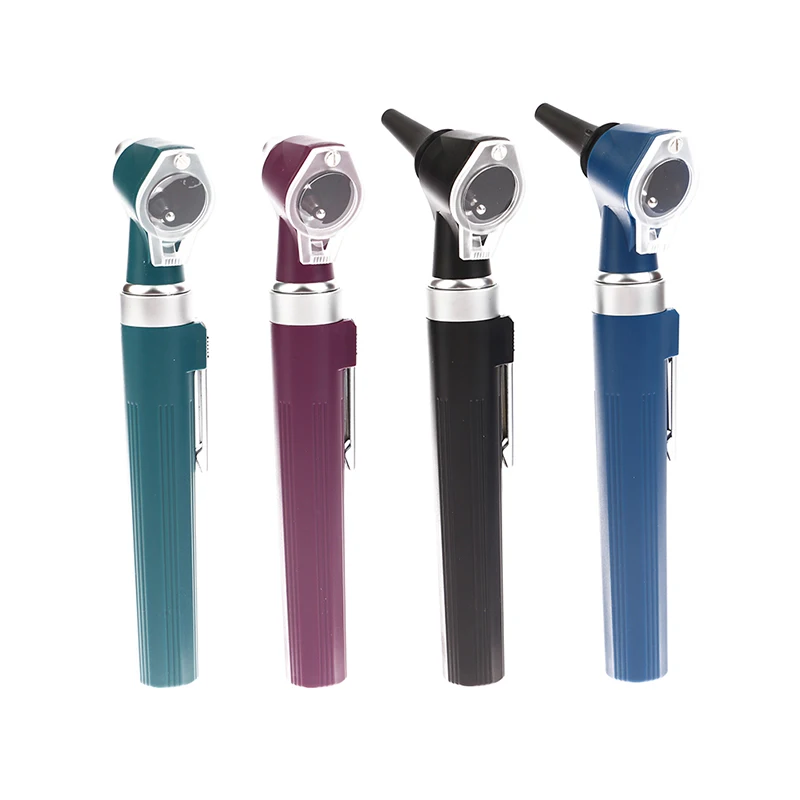 Kit Diagnostico Professionale Otoscopio, Endoscopio LED Portatile per Cura dell'Orecchio, Otoscopio con 8 Punte per Uso Domestico e Medico - immagine 4