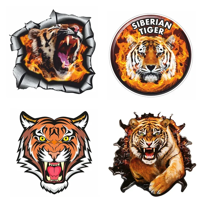 

Car Sticker Ferocious Tiger Waterproof Vinyl Decal Car Accessories Decor Pegatinas Para Coches