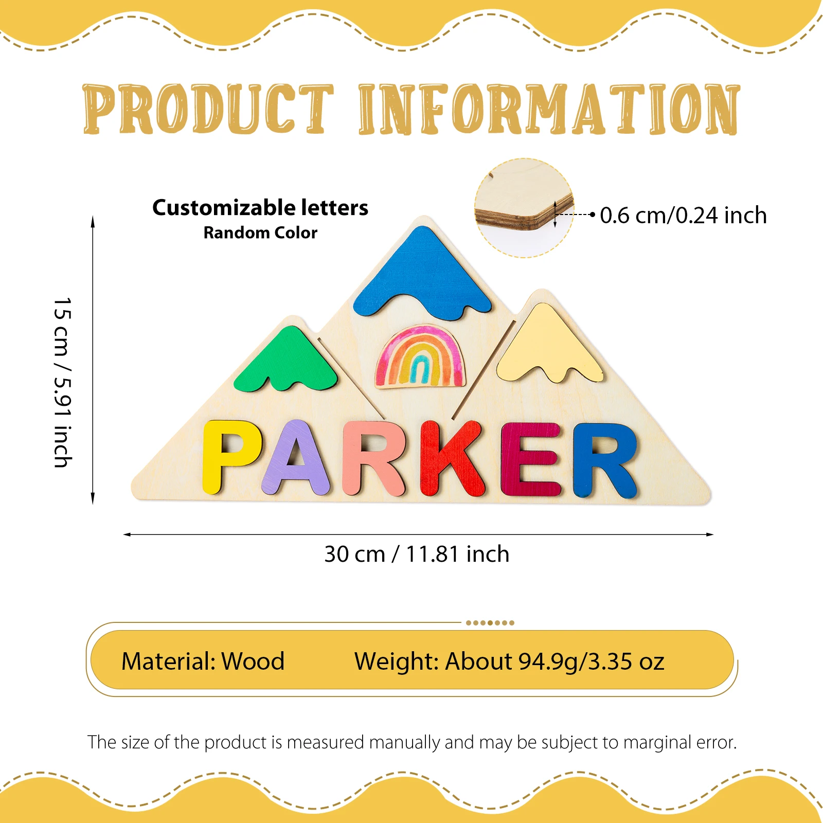 Mountain Adventure Personalized Name Puzzle 2 | Mountain Adventure Personalized Name Puzzle 3