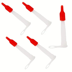 Caulking Gun Nozzles Replacement Tips Caulk With Red Nozzle Cartridge Spare Silicone Tube Screw Cover
