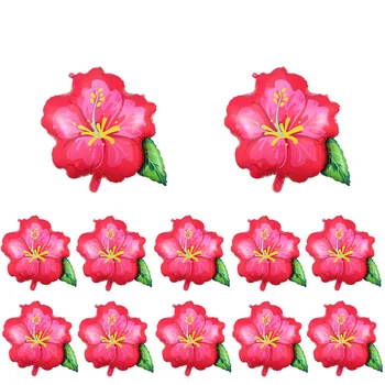 Hibiscus Flower Foil Balloons 1