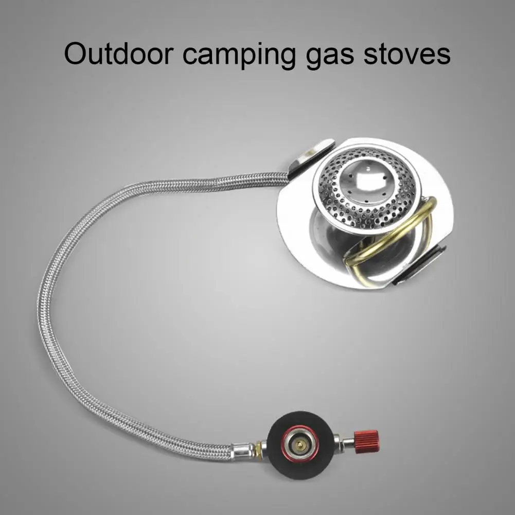 

Gas Stove Durable Strong Load-bearing Rust-proof Gas Stove Split Burner with Gas Preheating Device for Travel