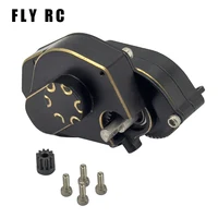 Axial Scx24 Upgrade Parts Cnc Brass Complete Transmission Gearbox Metal For Remote Control Rc Crawler Car Accessories 1/10 Scale 1
