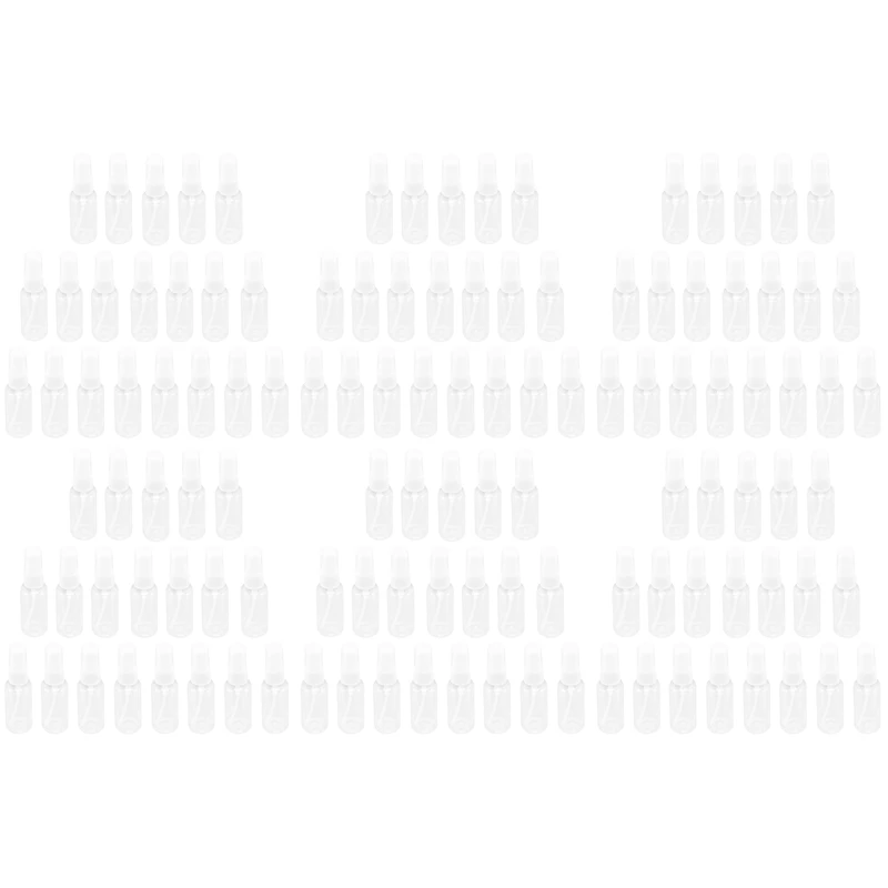 

120 PCS 30 Ml(1Oz) Clear Plastic Mist Spray Bottle,Transparent Travel Bottle,Portable Refillable Spray Sprayer Bottle